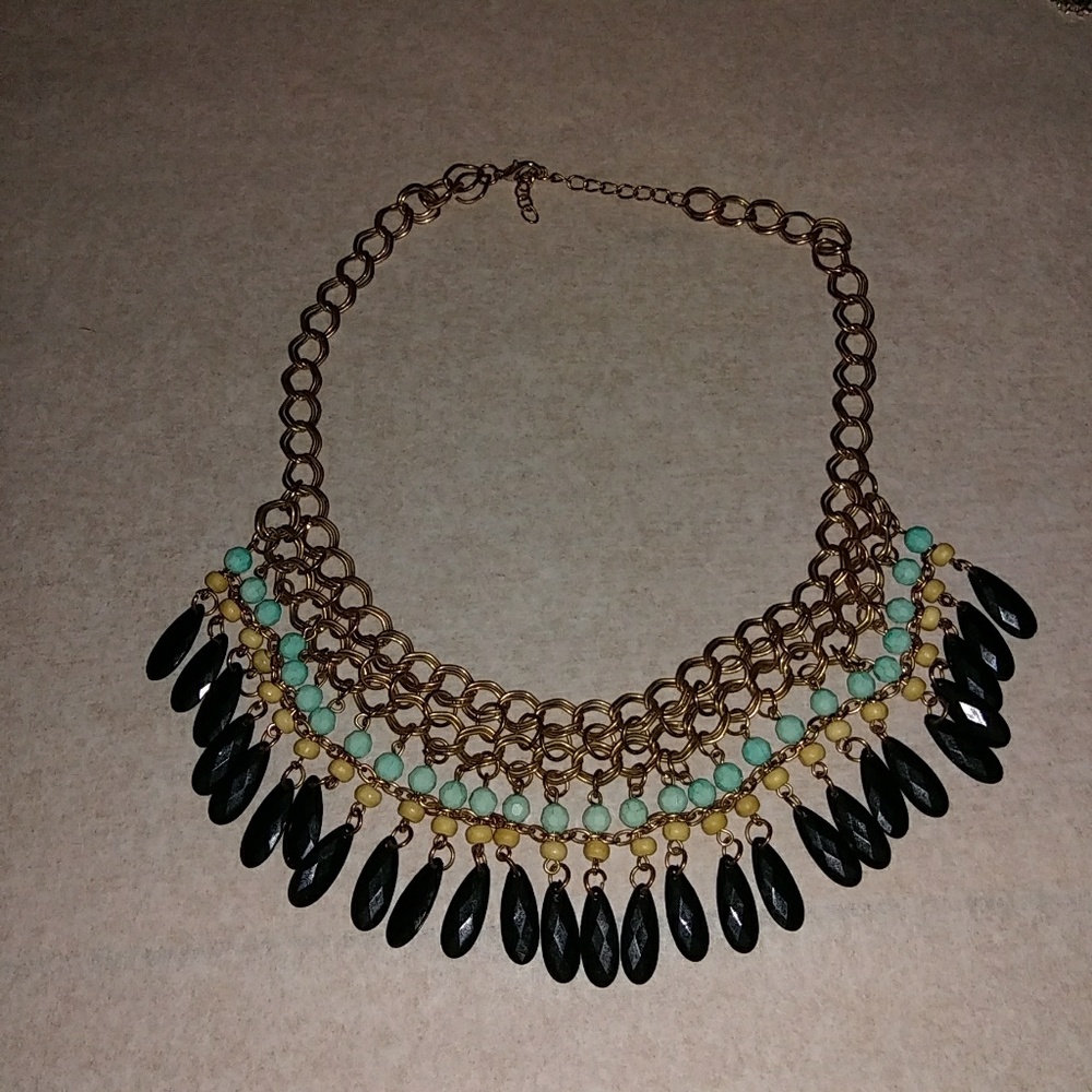 Lovely beaded statement necklace
